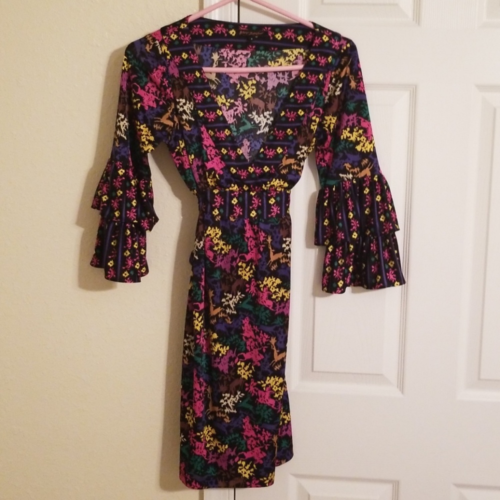 betsey johnson deer dress